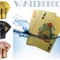 3 Decks Waterproof Playing Cards,Plastic Poker Card with Flexible Case,Deck of Standard Playings Cards Game,Magic Tricks Pool Beach Parties Games,Cool