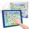 6-in-1 Toddler Learning Tablet - No WiFi ABC/Numbers/Music Toy for Age 3-5