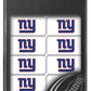 Masterpieces NFL New York Giants Dominoes Game, Collector Edition Double Six, 28 Resin Tiles with Team Logo in Tin, NY Giants Toy Gift, Ages 6+