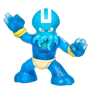 Heroes of Goo Jit Zu - Single Stretchy Octopus Action Figure, Hydro