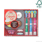 Melissa & Doug Bake & Decorate Wooden Cupcake Kit, with Play Food, Toppings & Play Kitchen Accessories, Preschool Learning Toys for Girls & Boys 3+