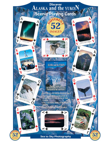 SEA and SKY Discover Alaska & The Yukon Playing Cards
