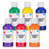 Washable Finger Paint for Kids (6 Colors, 4 fl oz Each) Made in USA - Non-Toxic, Easy Soap-and-Water Cleanup, Smooth Creamy Texture - Toddler