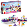 LEGO Gabby's Dollhouse Gabby & Mercat’s Ship & Spa Building Toy for Kids Ages 4+ or Fans of The DreamWorks Animation Series, Boat Playset with Beauty