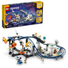 LEGO Creator 3 in 1 Space Roller Coaster, Rebuildable Amusement Park, Build as a Winding Roller Coaster or Drop Tower or Spinning Carousel, with 5