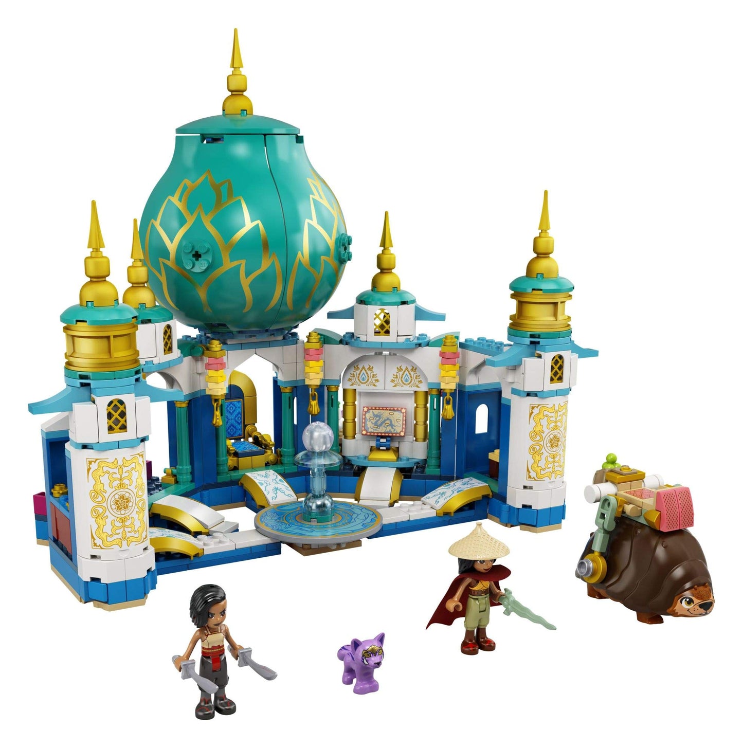 LEGO Disney Raya and The Heart Palace 43181 Imaginative Toy Building Kit; Makes a Unique Disney Gift for Kids Who Love Palaces and Adventures