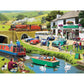 Bits and Pieces - 300 Piece Jigsaw Puzzle for Adults - 18" x 24" - Exploring the Dales - 300 pc Large Pieces Yorkshire England Park Jigsaw by Stewart