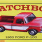 Matchbox Mattel 80Th Anniversary 4-Pack Of Die-Cast 1:64 Scale Toy Cars & Trucks With Moving Parts