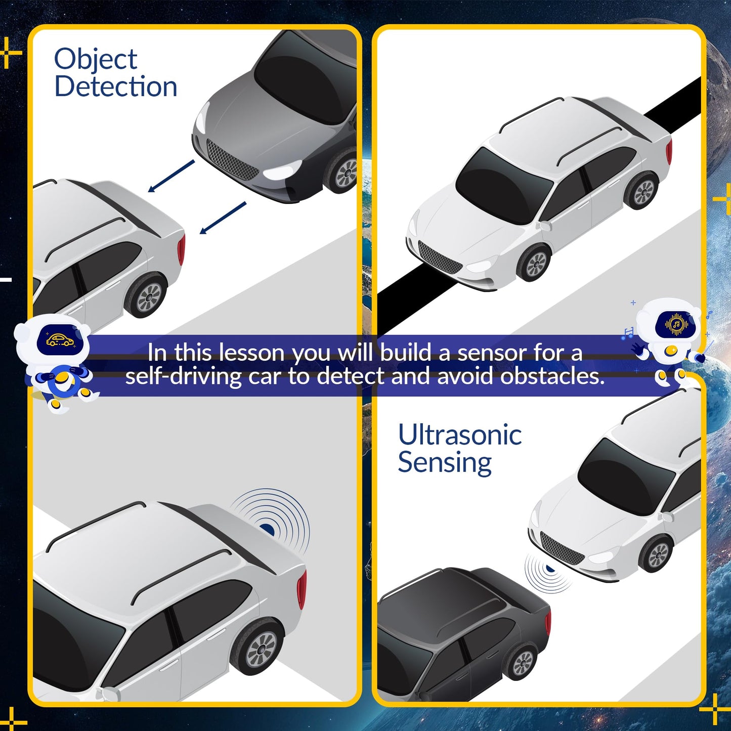 LINGO STEM Coding Kit - Build & Code Your Own Backup Sensor for Car - Learn Coding with Step-by-Step Guides - STEM Projects for Ages 13+ Years