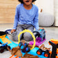 Hot Wheels Monster Truck Pit & Launch Playsets with a 1 Monster Truck & 1 Hot Wheels 1:64 Scale Car, Great Gift for Kids Ages 4 Years & Older