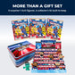 TeenyMates NBA Basketball Action Figures Gift Set with Collectible Tin