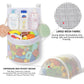 Ligereza Baby Bath Toy Organizer, quick drying? and mould proof, Multiple-Suspension Bath Toy Holder, Large Capacity Multi Use Bathtub Toy Storage
