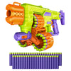 Dart Zone Savage Spin Semi-Auto Foam Dart Blaster - 45-Dart Triple-Drum Motorized Foam Dart Gun - NERF Dart Compatible Soft Bullet Toy Gun for Kids 45