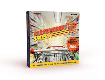 Supermarket Sweep Game, Race Against Time, Grab The Priciest Products to Win, Question Categories from TV Show, Aisle of Champions, On Your Carts, Get