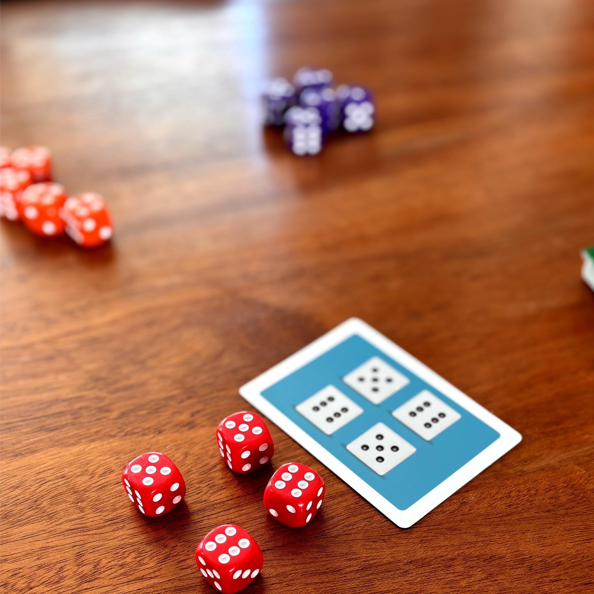 Dizzy Hill Games Swooble - Fast-Paced Card & Dice Game