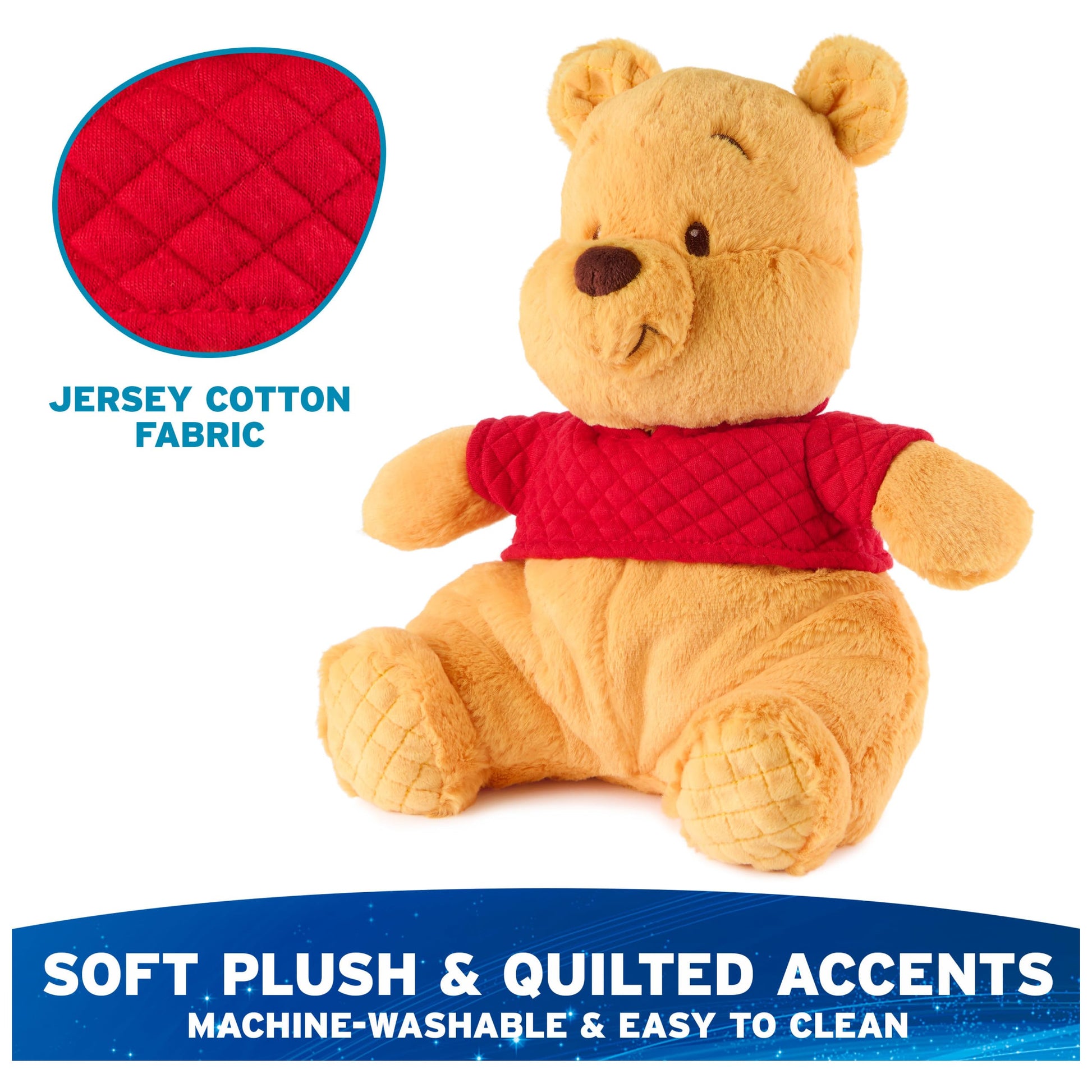 GUND Disney Winnie the Pooh Oh So Snuggly Pooh Bear 12.5-Inch Plush Ages 0+