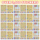 ArtCreativity 3000+ Emoticon Stickers for Kids, Includes 12 Packs with 72 Sticker Sheets, Emoticon Sticker Set for Teacher Classroom Rewards, Art