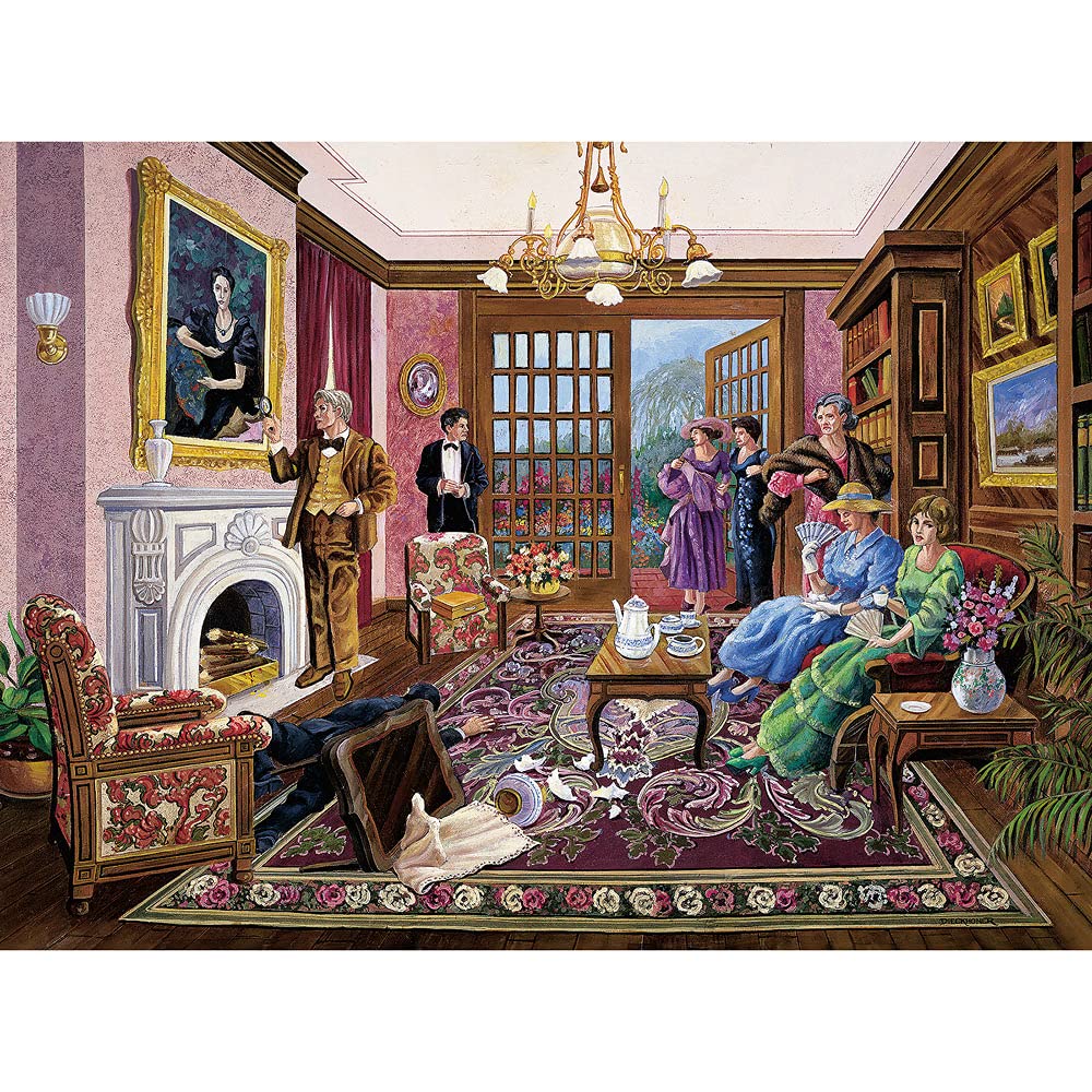 Bits and Pieces - 3-in-1 Multipack - 1000 Piece Jigsaw Puzzles for Adults - 1000 pc Large Piece Mystery Puzzle Set by Gene Dieckhoner - 20" x 27"