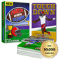 Fourth Down Football Card Game for Kids & Families | Fast-Paced Sports Game for Kids 8-12 | Birthday Gift for Boys, Travel Game | Illustrated Football