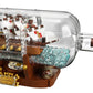 LEGO Ideas Ship in a Bottle 92177 Expert Building Kit, Snap Together Model Ship, Collectible Display Set and Toy for Adults (962 Pieces),Multicolor