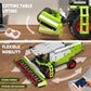 Mould King 17014 Wheat Harvester Building Blocks Set, Tractor Truck Building Kit with Motor, Farm Truck Construction Vehicles Toys, DIY Assembly STEM