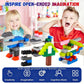500 Piece Brown 2x4 Bricks Bulk, Classic Building Block Flat, Compatible with Lego Parts and Pieces, MOC Building Bricks DIY Play Set for Kids Age 6+
