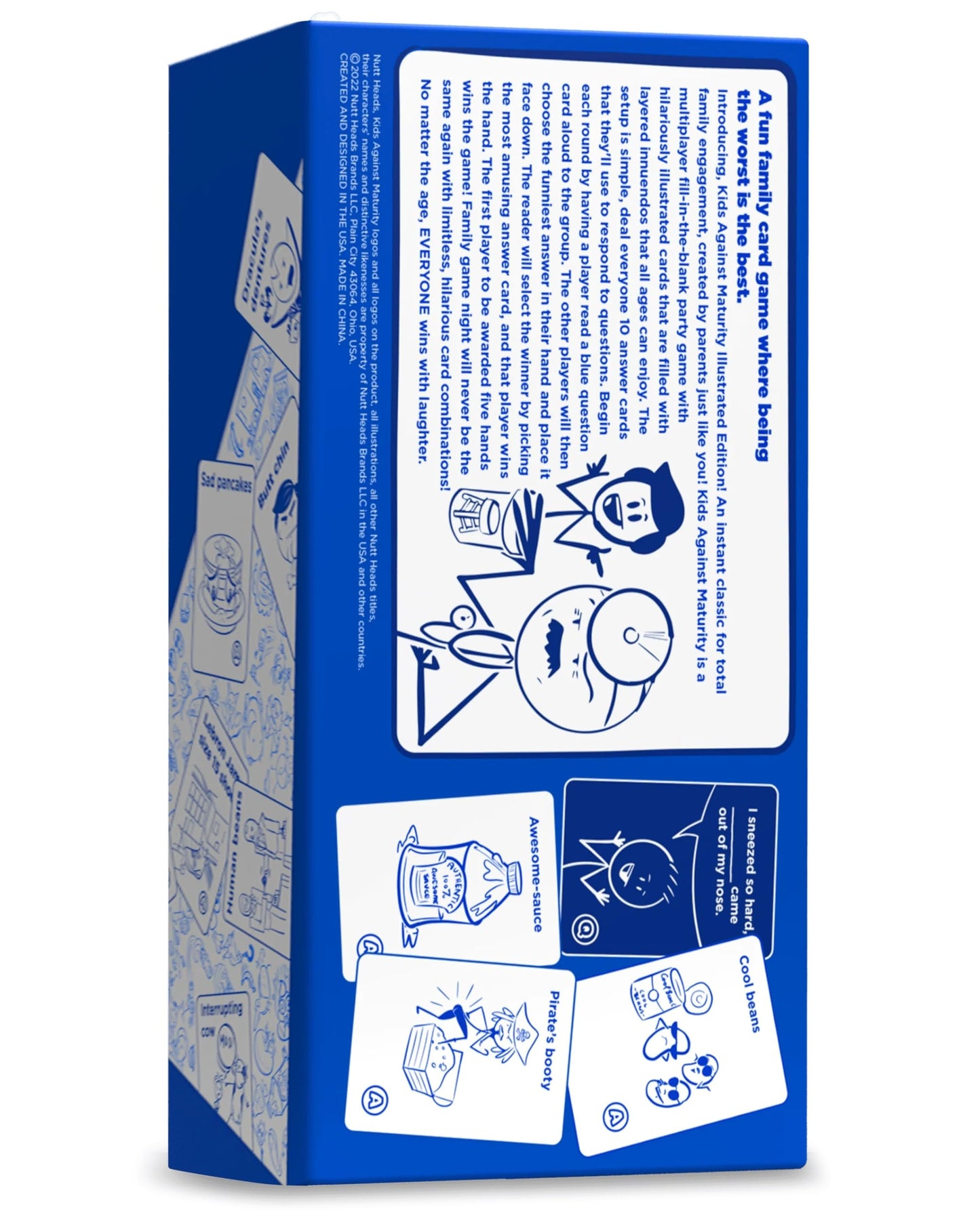 Kids Against Maturity: Funny Family Card Game for Kids & Adults | Hilarious Party Game for Family Game Night | Fun Family Game for Kids Ages 10+