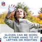 Franklin Sports NFL Sticky Fingers Football + Glove Set