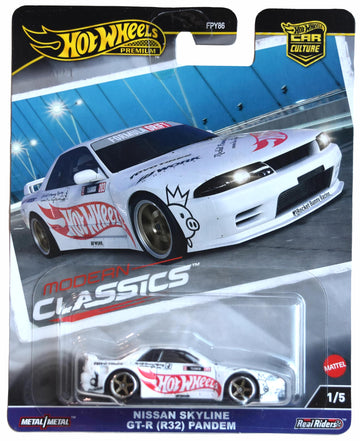 Hot Wheels Nissan Skyline GT-R Pandem, Modern Classics 1/5 [White]