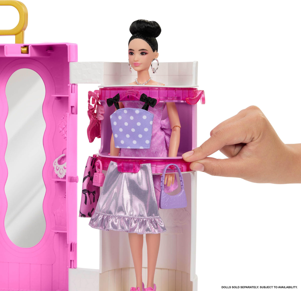 Barbie Spin & Style Closet and Dressing Room Playset, New for 2026