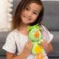 Jada Toys Donkey Hodie 8" Sound Plush Twin Pack - Purple Panda & Duck Duck - Squeeze for Phrases from Preschool Show Donkey Hodie - Ages 3+