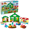 LEGO DUPLO Peppa Pig Grandpa Pig’s Garden and Greenhouse - Peppa Pig Toy for Toddlers - Preschool Learning and Sensory Toy for Girls and Boys Ages 2+