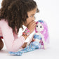 Aurora® Enchanting Sea Sparkles™ Crystal Stuffed Doll - Imaginative Play with Magical Companions - Perfect for Kid's Birthdays and Celebrations - Blue