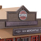 Lionel Western Mercantile Plug-Expand-Play O Gauge Building Accessory - Illuminated Western Train Store with LED Lighting, Railroad Scenery, Age 14+