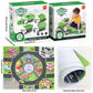 Garbage Truck Toy Vehicles Playset w/Play Mat,Friction Powered Sanitation Truck/Dump Truck/Tipper/Water Tanker,8 Pcs Signposts,6 Pcs Mini Engineer