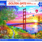 White Mountain 1000 Piece Jigsaw Puzzle San Francisco, Golden Gate States