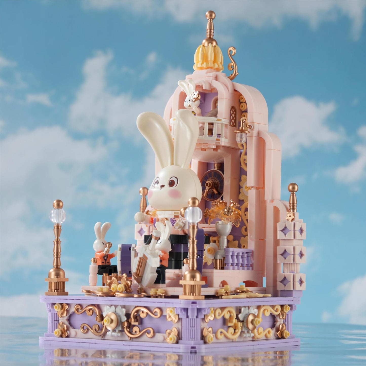 Yushinv Music Hall Building Set 1547pcs with Gift Box?Architecture Building Set Toy, Gift for Adults and Kids (Music Hall)