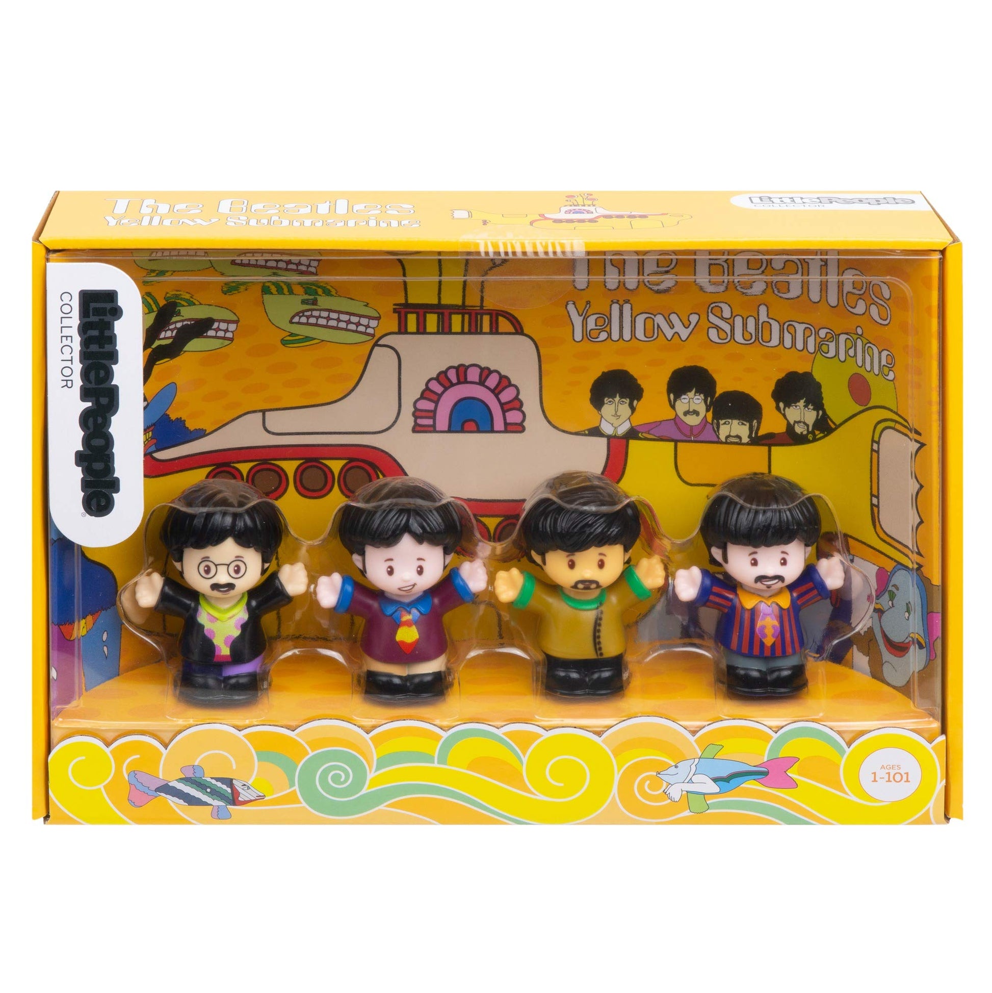 Fisher Price The Beatles Yellow Submarine by Little People GJD61