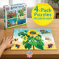 MasterPieces Eric Carle 4-Pack 100 Piece Jigsaw Puzzles - Jigsaw Puzzle with Vibrant Artwork and Durable Pieces - Fun Family Activity, Brain