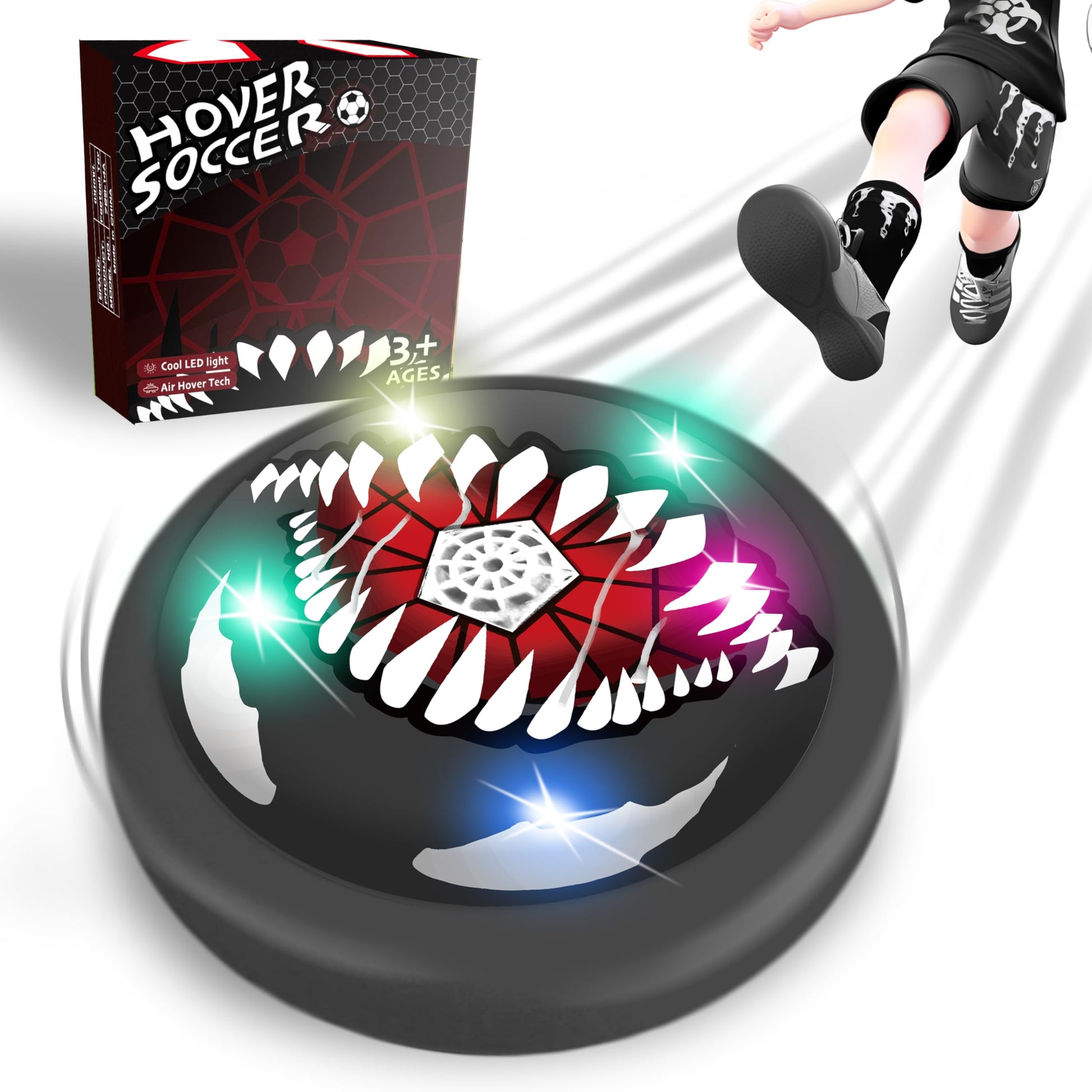Omiowl Boy Toys Hover Soccer Ball Indoor 3 4 5 6 7 8 9 10 Year Old Boy Birthday Gifts for 3 4 5 6 7 8 Year Old Boy Toys for 5 6 7 8 Year Old Soccer