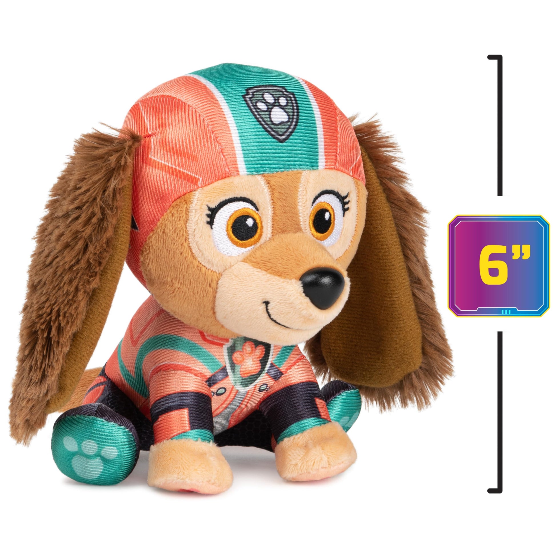 GUND PAW Patrol: The Mighty Movie Liberty Stuffed Animal, Officially Licensed Plush Toy for Ages 1 and Up, 6”