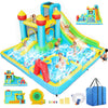 AKEYDIY Bounce House Water Slide,Giant Inflatable Water Slide for Big Kids 8-12 & Ages 3-10,Bounce House with Water Slide&Deep Pool,Blow Up Water