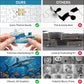100 Pieces Puzzles for Kids Ages 4-8, Shark Educational Kids 100 Piece Puzzle, Children Jigsaw Puzzles Kids Puzzles, Educational Learning Puzzle Toys