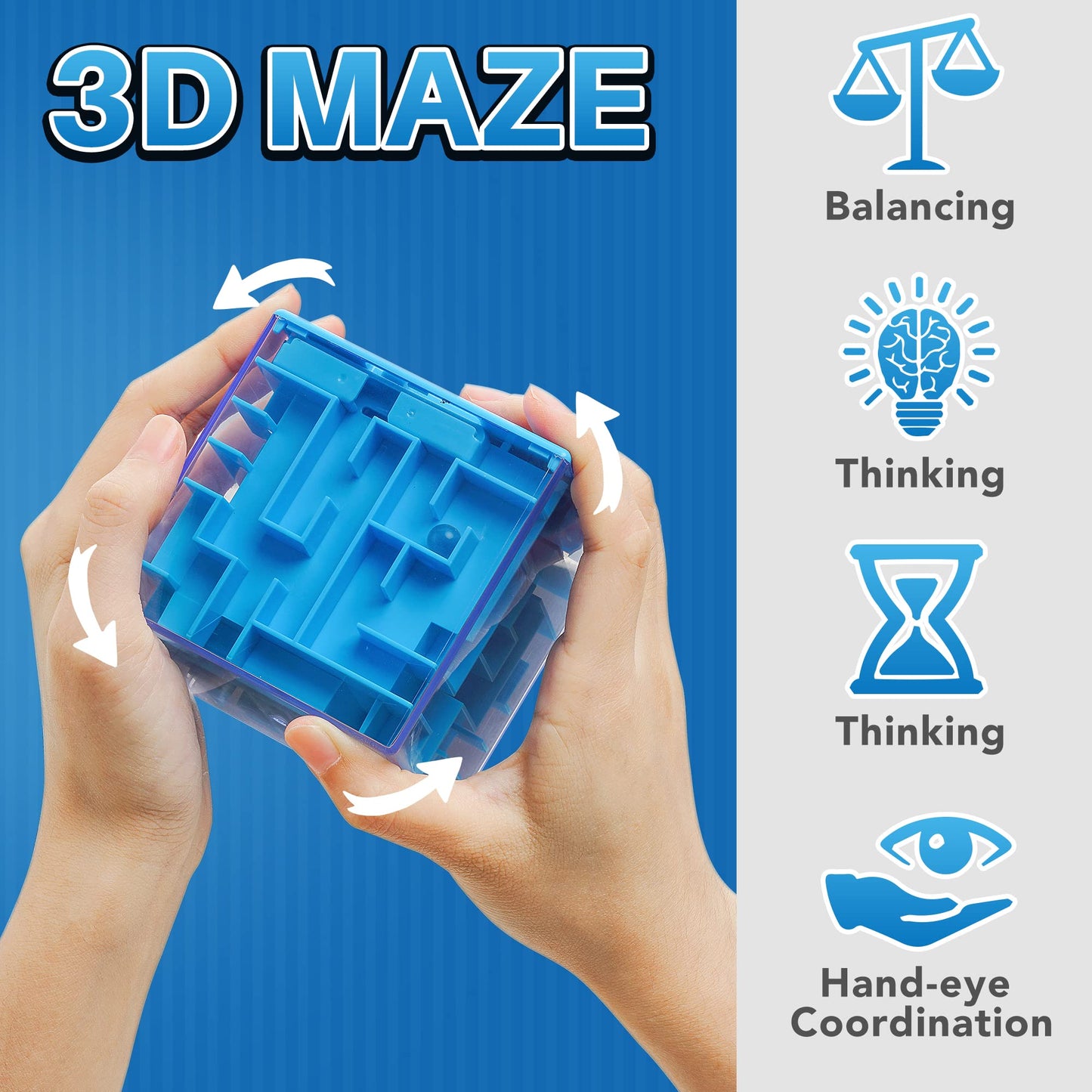 4 Pack Money Maze Puzzle Gift Boxes, Perfect Money Holder Puzzle and Brain Teasers for Kids and Adults