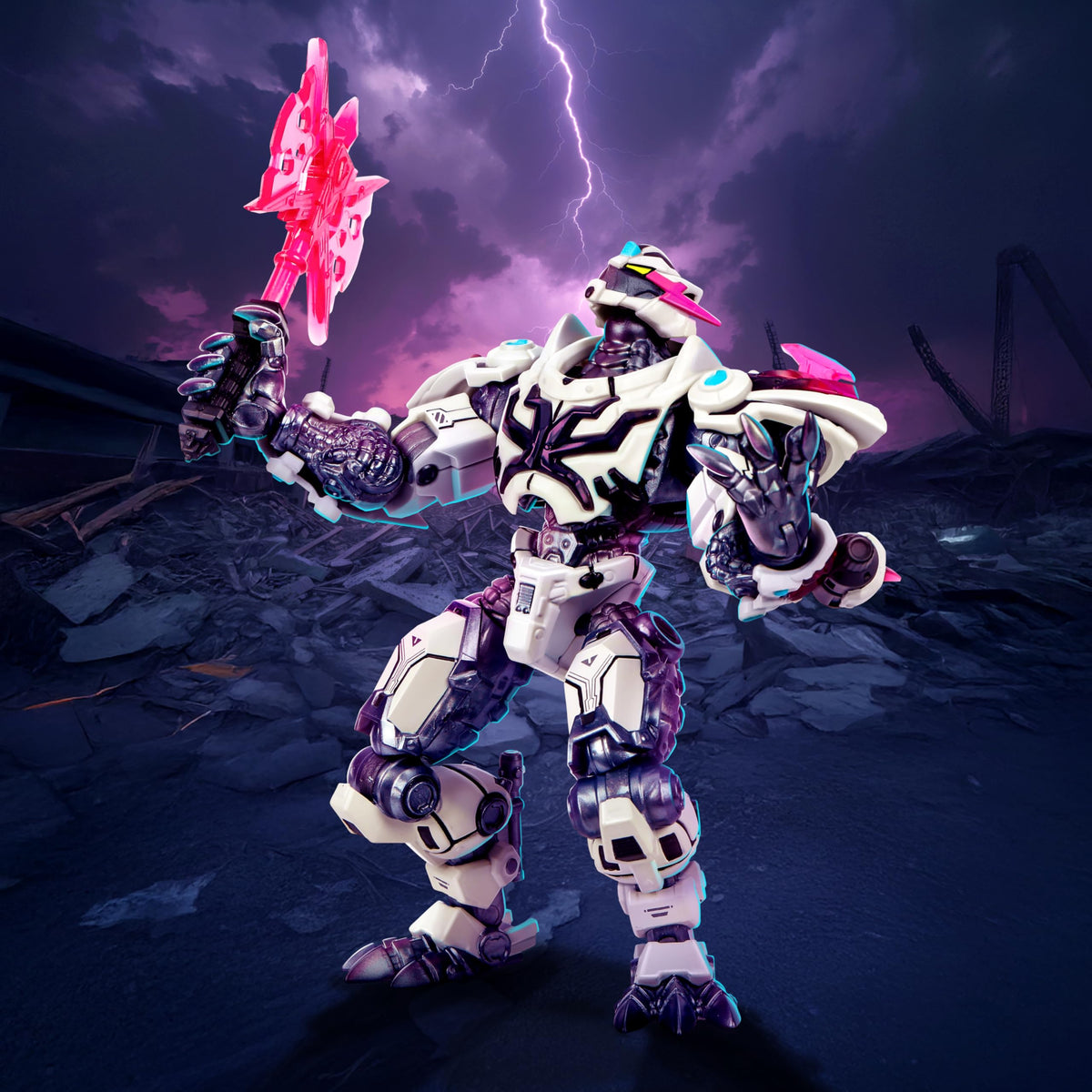 MrBeast Lab Platinum Series Tiger Battle Titan Collector Figure