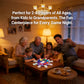 Mexican Train Dominoes Hub with 8 Train Markers for Mexican Train Game