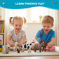 Get Ready Kids Farm Animal Toys - 8 Large Plastic Figurines for Toddlers