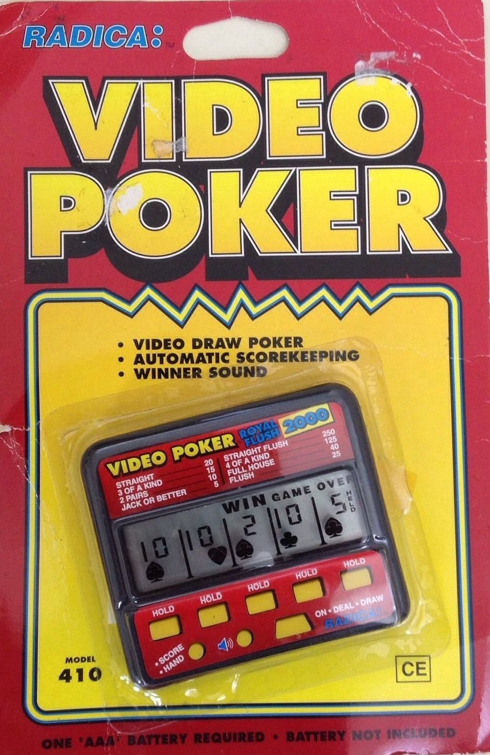 Radica Pocket Video Poker Game: Royal Flush 2000