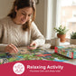 MasterPieces - 500 Piece Jigsaw Puzzle, Roadside Gossip, Fun for Adults, Family, Kids, 15" x 21"