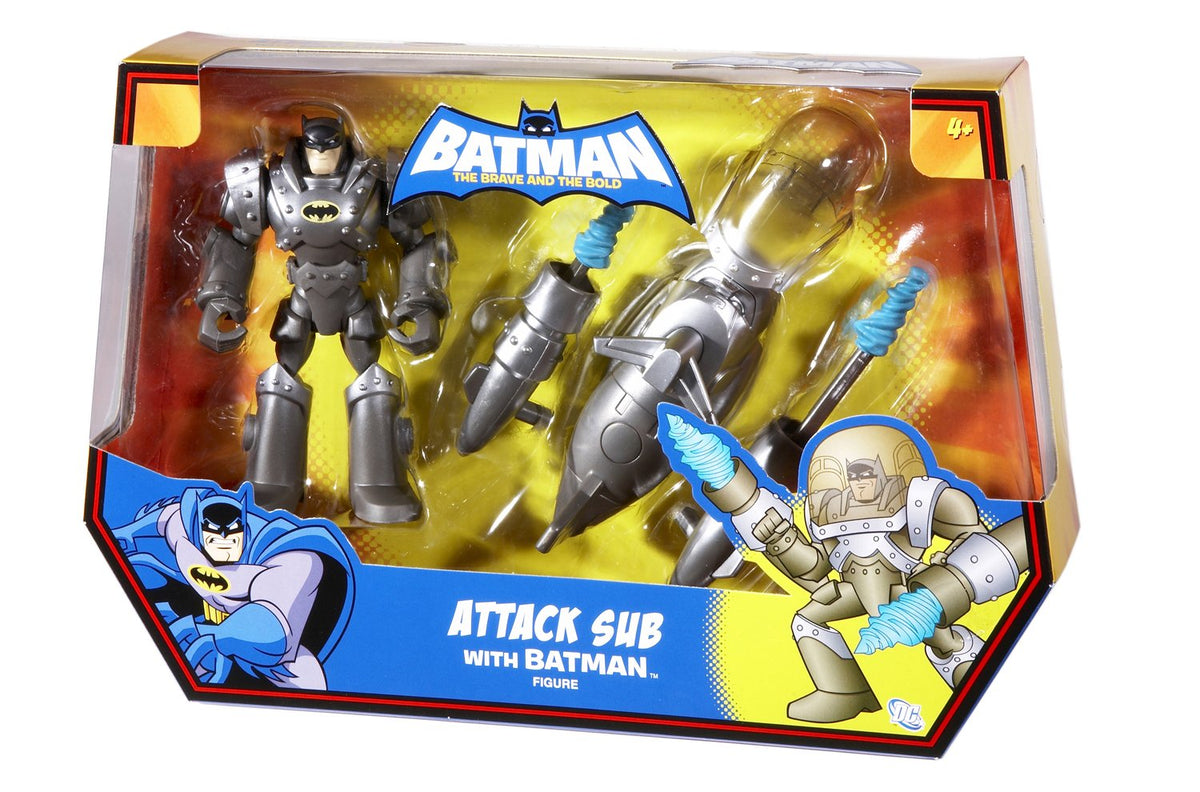 Batman: The Brave and The Bold Attack Sub with Batman Figure